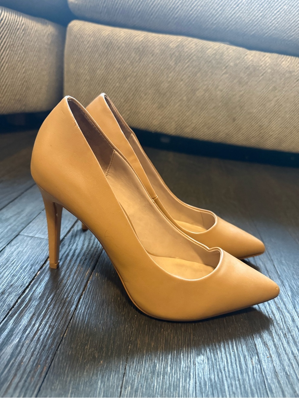 Mix No. 6 Women's Pointed-Toe Pumps in Tan